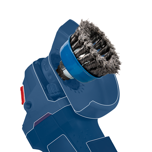 Brosses à fils torsadés en acier inoxydable