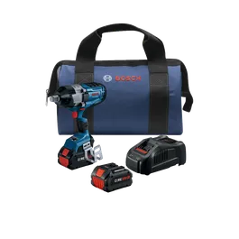Bosch GDS18V-1180C Clé à chocs Turbo avec batteries CORE18V, chargeur et sac de transport bleu BOSCH.
