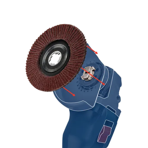 Series of images depicting how the grinder interface works.