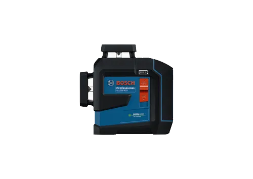 Bosch Professional GLL300-42G Technologie Greenlaser, avec interrupteur MARCHE/ARRÊT.