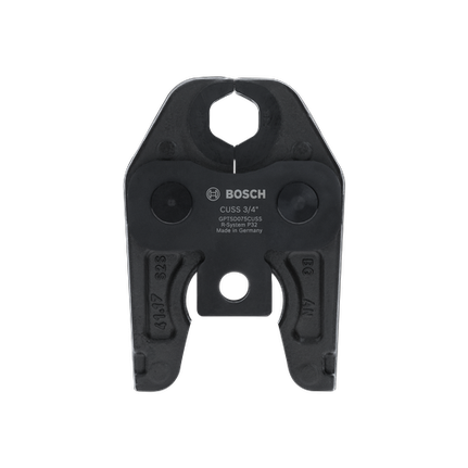 Mâchoires à sertir standard de 3/4 po GPTSD075CUSS