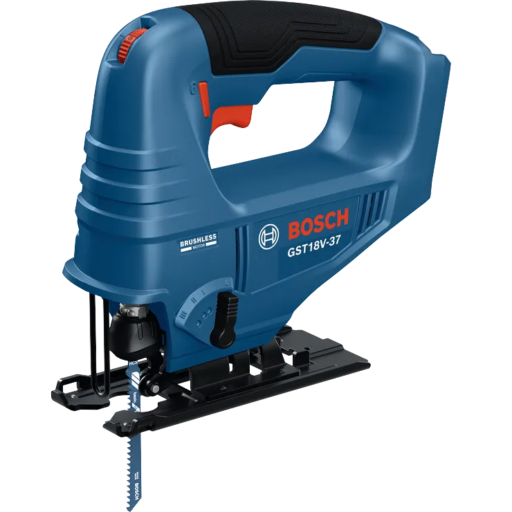 Scie sauteuse Bosch GST18V-37 à moteur sans balais.