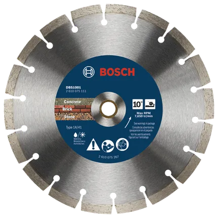 Disque diamanté segmenté Xtreme de 10 po