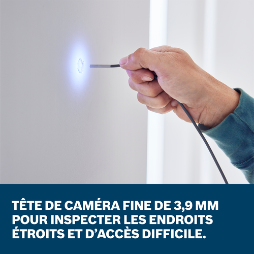 Bosch 5ft inspection camera cable product feature claim french image.