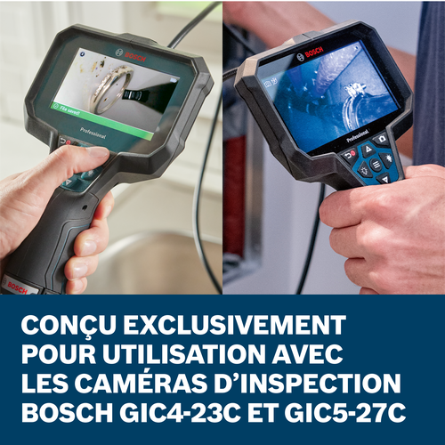 Bosch compatibility camera cables with the camera inspection tools.