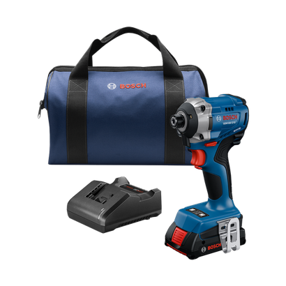 Bosch GDR18V-215, chargeur et sac de transport.