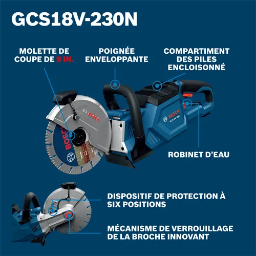 Bosch power tool product image on walkaround view.