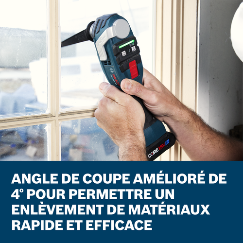 Bosch power tool product application images showcasing the main features of the tool.