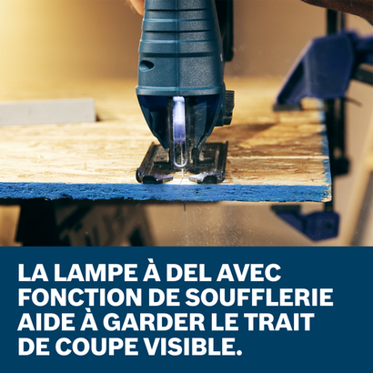 Bosch jig saw model GST18V-37N application images showcasing the main features of the tool.