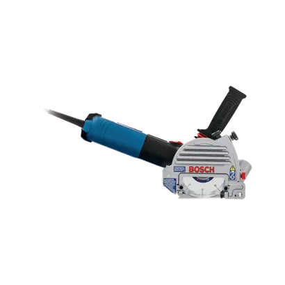 Bosch GDS18V-330C meuleuse à joint vue latérale sur fond blanc.