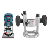 Fraiseuse défonceuse Bosch Colt et base.