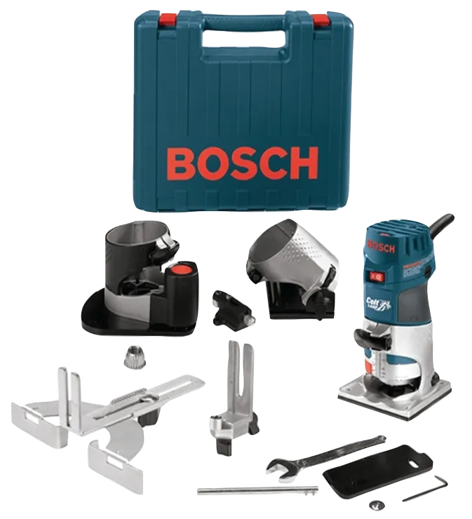 Routeur Bosch Colt et kit d'accessoires.