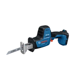Bosch GSA18V-24N compact reciprocating saw without battery shown with no background.