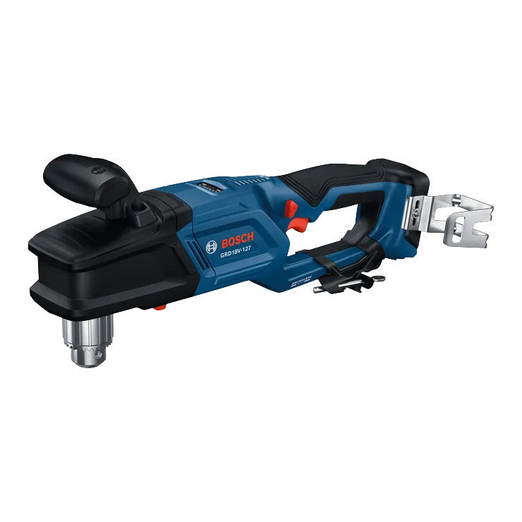 Bosch cordless right angle drill model GRD18V-127N product image detail.