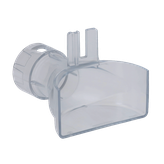 Image produit sur fond blanc de l’accessoire pour toupie affleureuse, capot d’extraction de poussière pour fraisage de bords modèle RA1132.