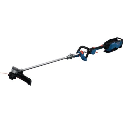 Image produit en vue dynamique du coupe-bordures sans balais Bosch GRT18V-40 18 V.