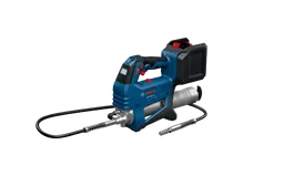 Image produit du pistolet à graisse Bosch GFP18V-10 18 V sur fond blanc.