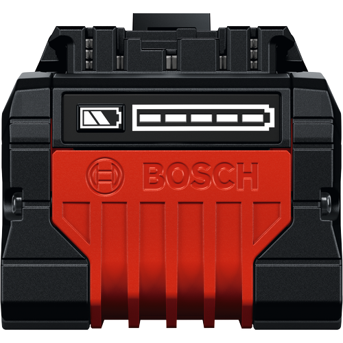 Batterie High Power Bosch EXBA18V-60 EXPERT 18 V 6 Ah en image produit en vue de face.