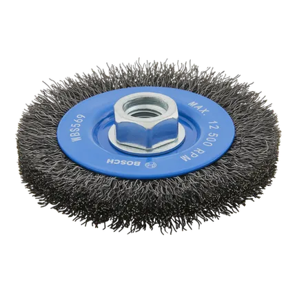Brosse à fils ondulés 4 po