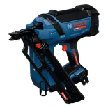 Image produit dynamique du cloueur de charpente EXPERT EXNH18V-90MDN, outil seul, sur fond blanc.