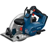 Image produit dynamique de la scie circulaire BITURBO Brushless Bosch GKS18V-68-2N 18 V de 7-1/4 po, outil seul.