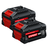 Bosch EXBA18V-80 EXPERT 18V Lithium-Ion 8 Ah High Power Battery, 2-Pack on a product image dynamic.