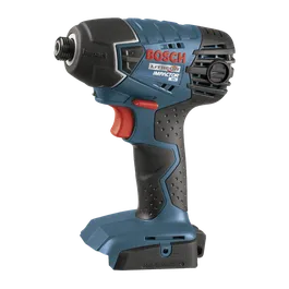 Product Image Dynamic Bosch 25618B 18V 1/4 In. Hex Impact Driver (Bare Tool) on a white background.