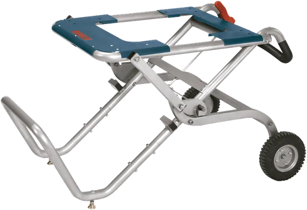 Product Image Dynamic of Bosch TS2100 Gravity-Rise™ Wheeled Low-Stance Table Saw Stand.