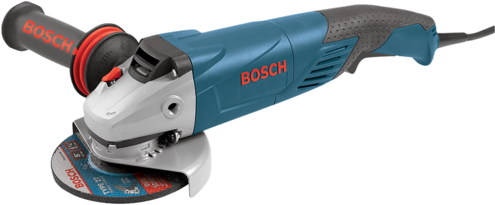 Product Image Dynamic of Bosch 1821 5" Rat Tail Grinder on a white background.