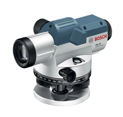 Product Image Dynamic of Bosch GOL 32 Automatic Optical Level on a white background.