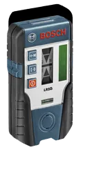 Product Image Dynamic of Bosch LR1G 500 Ft. Green-Beam Rotary Laser Receiver on a white background.