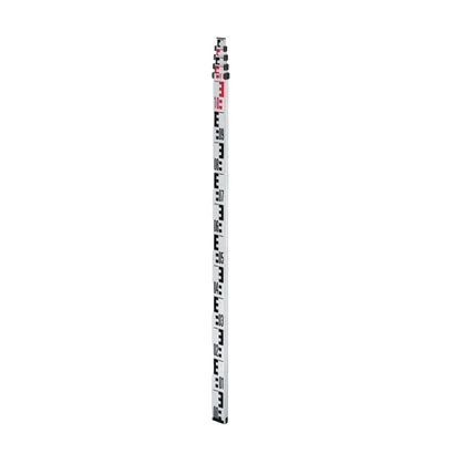 Product Image Dynamic of Bosch GR500 5 M Aluminum Telescoping Leveling Rod (Metric) on a white background.