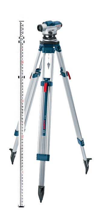 Product Image Dynamic of Bosch GOL 26CK Automatic Optical Level on a white background.