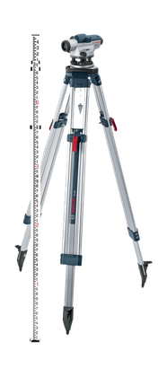 Product Image Dynamic of Bosch GOL 32CK Automatic Optical Level Kit on a white background.