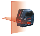 Product Image Dynamic of Bosch GLL 55 Self-Leveling Cross-Line Laser on a white background.