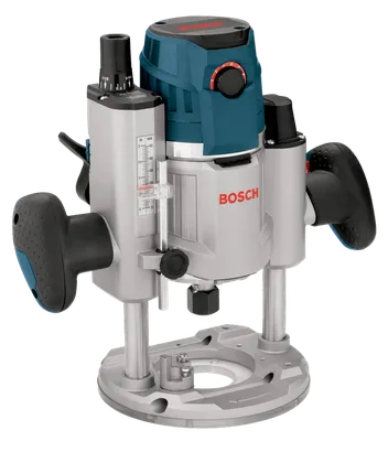 Image Dynamic of Bosch MRP23EVS 2.3 HP VS Plunge-Base Router on a white background.