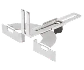 Product Image Dynamic of Bosch PR102 Straight Edge Guide for Palm Routers on a white background.