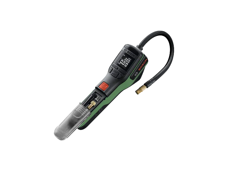 Product Image Dynamic of Bosch PNEO 4V Max Air Pump on a white background.