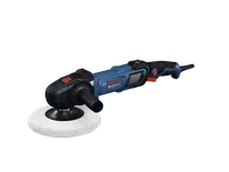 Product Image Dynamic Bosch GPO14-180S 7 In. Rotary Polisher on a white background.