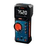 Product Image Dynamic of Bosch EXDM600-17 True RMS Digital Multimeter on a white background.