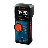 Product Image Dynamic of Bosch EXDM600-17 True RMS Digital Multimeter on a white background.