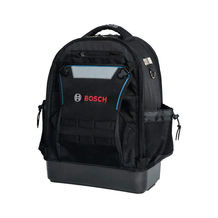 Bosch L-BOXX Contractor Backpack shown on a white background.