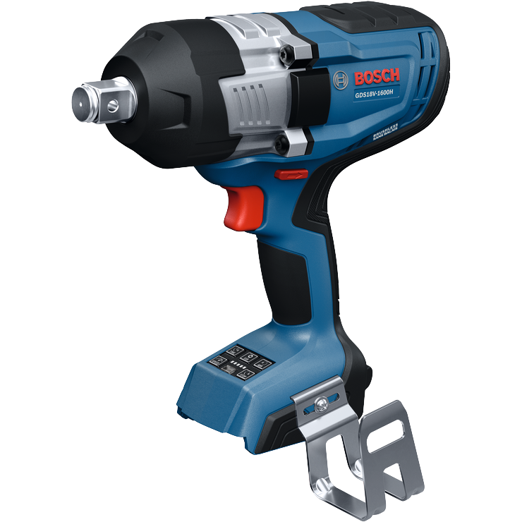 Dynamic Image Bosch GDS18V-1600H 18V 3/4 In. High-Torque Impact Wrench on white background.
