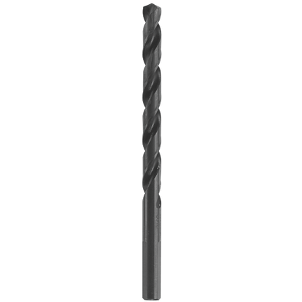 Forets fractionnés extra-courts en oxyde noir de 1/4 po x 4 po, 12 pièces