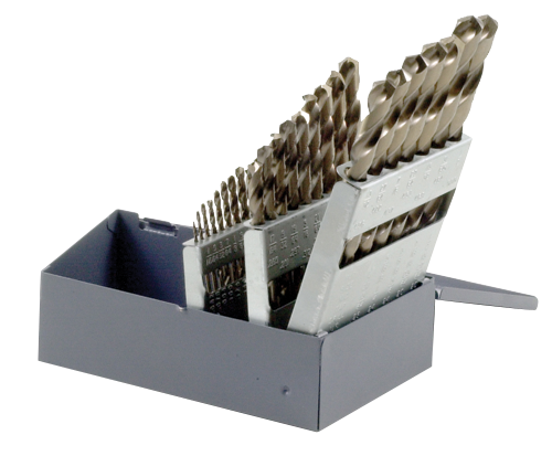 29 piece Metal Index Cobalt Drill Bit Set