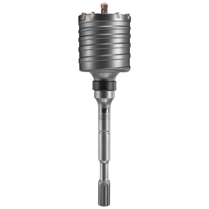 Couronne-trépan à nervures de conception ondulée de 3-1/4 po x 12 po pour marteau perforateur