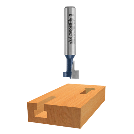 Jeu De 6 Fraises à Trou De Serrure - Pour Rainures En T Et Fentes, Tige 6mm, Diamètres 1/4 à 5/8 Pouce (bois, MDF, Contreplaqué)