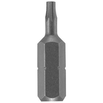 Medium hard 1 In. Torx® insert bit, T9 point