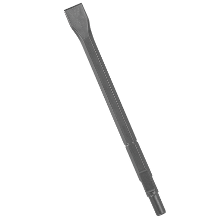 10 pieces 1 In. x 18 In. Flat Chisel Tool Round Hex/Spline Hammer Steel