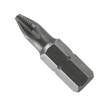 1 In. Phillips® P2 Ribbed Insert Bit (Bulk)